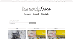 Desktop Screenshot of honestlyerica.com